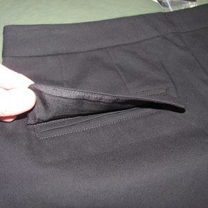 Lord & Taylor Pants - Lord & Taylor Wide Leg Black Long Crops NWT Sz 12 Lord & Taylor Pants - Lord & Taylor Wide Leg Black Long Crops NWT Sz 12